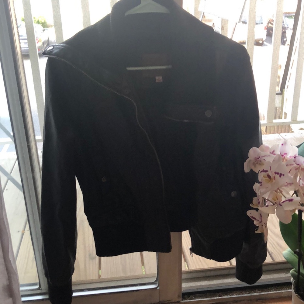 Leather jacket